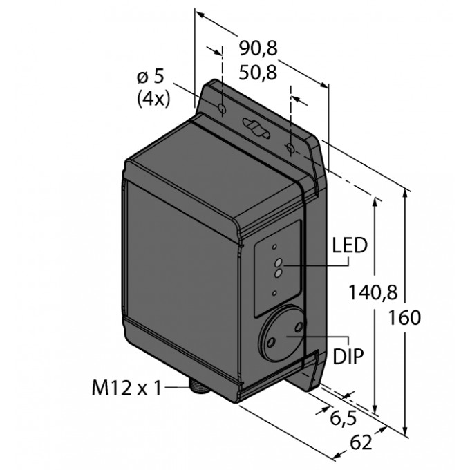 Радарный датчик - Q120RA-EU-AF2Q - 3025378 TURCK 23846