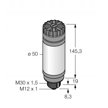 Светодиодный индикаторбашенный индикатор - CL50GRYAPQ - 3010474 TURCK 24336