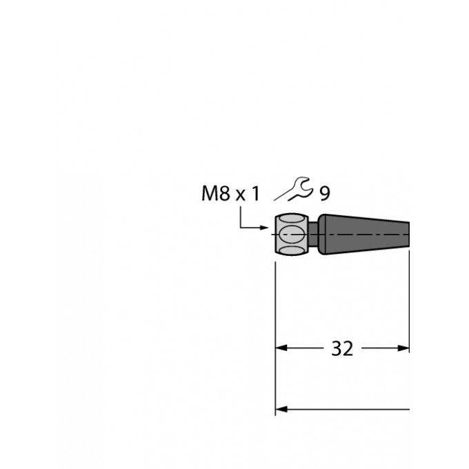 Для пищевой промышленности, гигиена / TPEКабельный соединитель - PKGH4M-2-PSGH4M/TFG - 6933517 TURCK 507243
