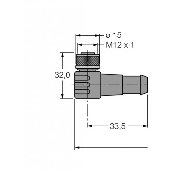 PROFIBUS кабель: оболочка кабеля PUR - WKSW451-6M - 6914131 TURCK 508516