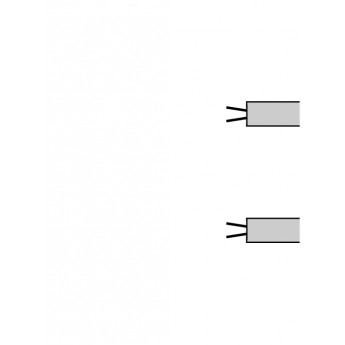 PROFIBUS кабель: оболочка кабеля PUR - D9-451-1M-1M - 6915748 TURCK 508519