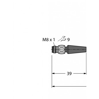 Для пищевой промышленности, гигиена / TPEсоединительный кабель - PSGH4M-2/TFG - 6933480 TURCK 509090