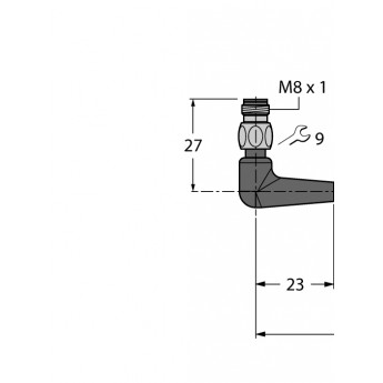 Для пищевой промышленности, гигиена / TPEсоединительный кабель - PSWH4M-2/TFG - 6933495 TURCK 509708