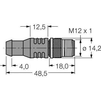 Аксессуары для полевых шинОконечный резистор шины - RSEV-48TR-EX - 6602560 TURCK 509798