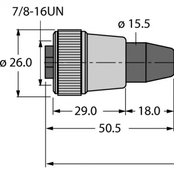 Кабель фильдбас для системы фильдбасв соответствии с IEC61158-2, 4-полярный - RKV-FBY48YE-5M/5D - 8900544 TURCK 509867
