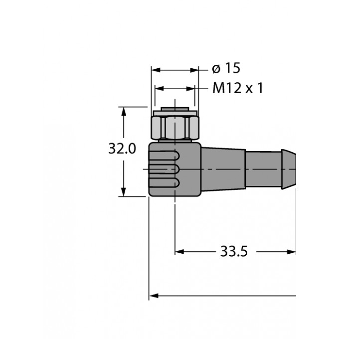 Кабель фильдбас для системы фильдбасв соответствии с IEC61158-2, 4-полярный - WKCV-FBY48OG-8M/5D - 8900384 TURCK 510005