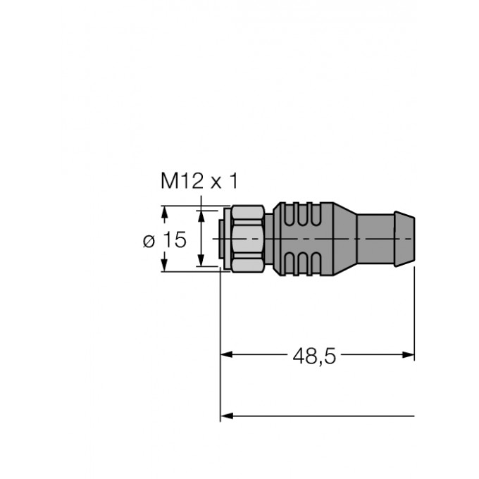 Кабель фильдбас для системы фильдбасв соответствии с IEC61158-2, 4-полярный - RKCV-FBY49OG-5M/5D - 8900475 TURCK 510031