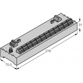 FOUNDATION fieldbus™ и PROFIBUS-PAIP20 разветвительная коробка, 12-канальная - JRBS-40-12C/EX - 6611454 TURCK 510056