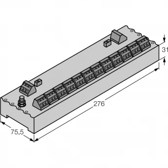 FOUNDATION fieldbus™ и PROFIBUS-PAIP20 разветвительная коробка, 12-канальная - JRBS-40-12C/EX - 6611454 TURCK 510056