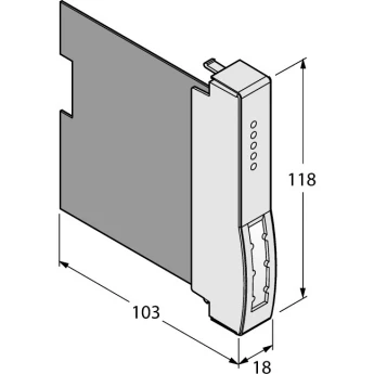 FOUNDATION™ fieldbus Модуль диагностики - DPC-49-DU - 6882021 TURCK 510147
