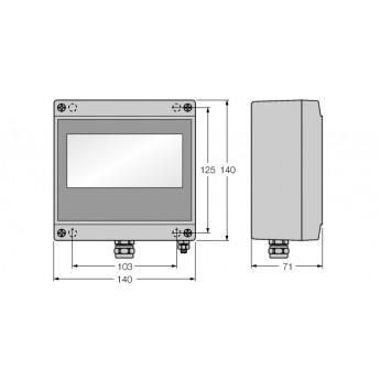 FOUNDATION™ fieldbus дисплей Fieldbus, 3 канальный - FD-49-T317/EX - 6901312 TURCK 510150