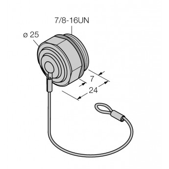 Аксессуары для полевых шинКрышка 7/8'' - RSMV-CC - 6604030 TURCK 510156
