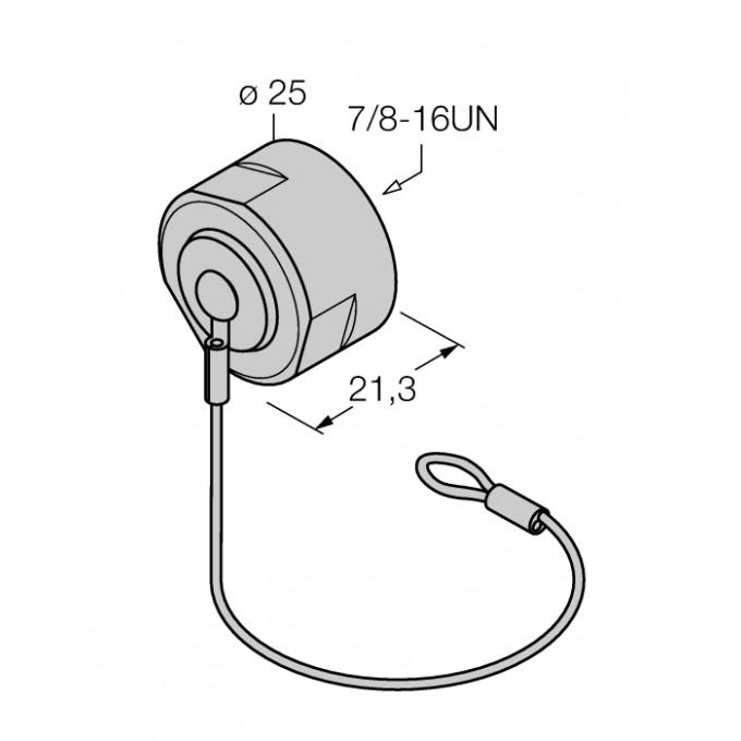 Аксессуары для полевых шинКрышка 7/8'' - RKMV-CC - 6604038 TURCK 510157