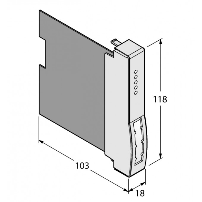 FOUNDATION™ fieldbus Модули-заглушки для неиспользуемых слотов - BM-DPC - 6882015 TURCK 510161