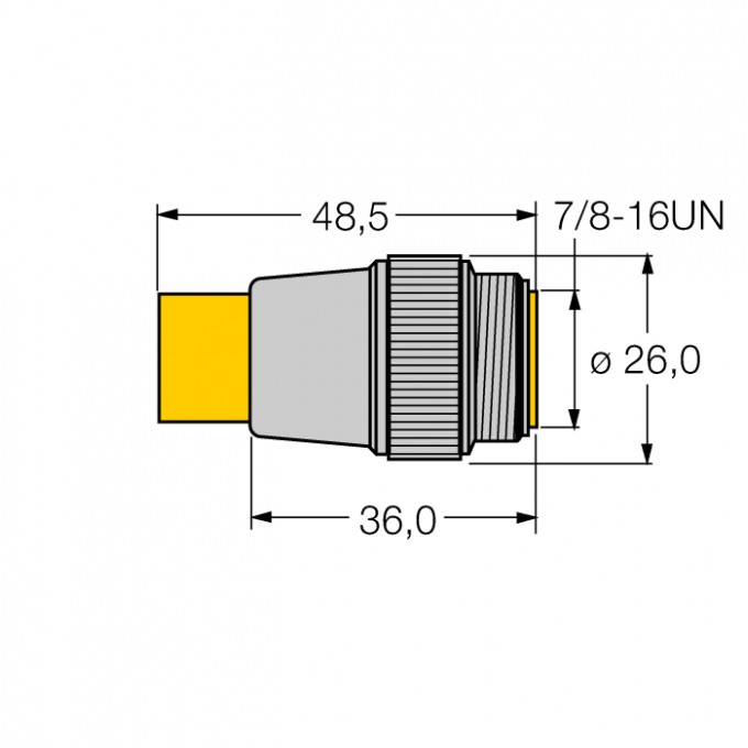 Аксессуары для полевых шинОконечный резистор шины - RSV49-TR - 6602094 TURCK 510170