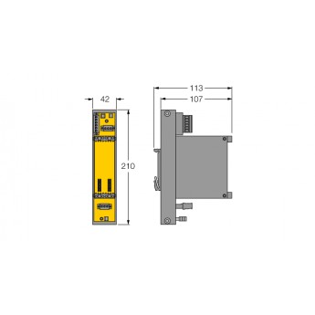 FOUNDATION™ fieldbus Модульная стойка для DPC системы - DPC-49-1RMB - 6882026 TURCK 510177
