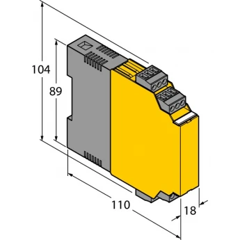 соединение реле1-канальный - IM73-12-R/230VAC - 7520511 TURCK 510487