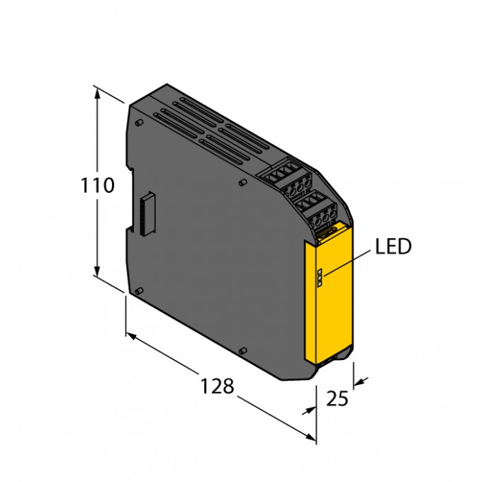 Безопасность персоналаМодуль входа сигнала безопасности - XS16si - 3085069 TURCK 511087