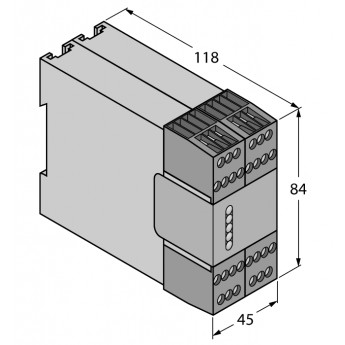 Индуктивный датчик TURCK AT-GM-13A с выходом PNP и ом IP68 511205