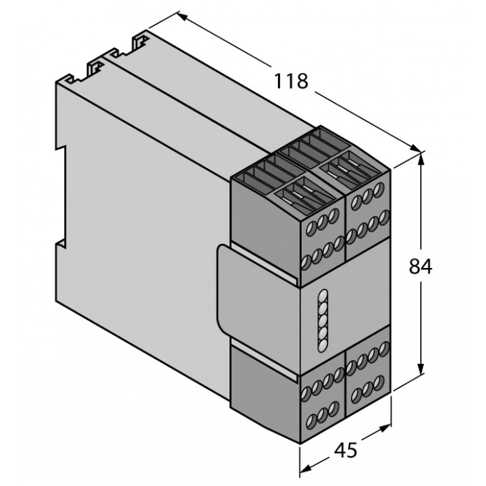 Индуктивный датчик TURCK AT-GM-13A с выходом PNP и ом IP68 511205
