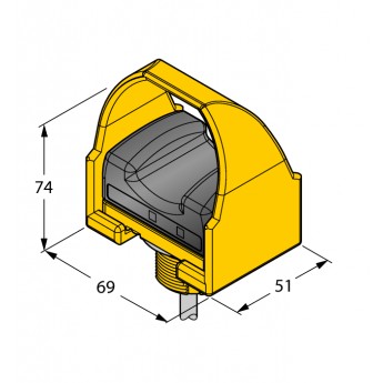 Фотоэлектрический датчиксенсорный переключательДля двуручной системы управления - STBVP6 - 3064179 TURCK 511384