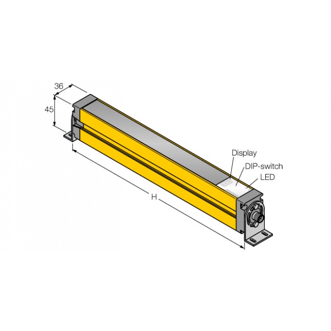 Световая завеса безопасности Излучатель - SLSE30-750Q8 - 3072371 TURCK 511446