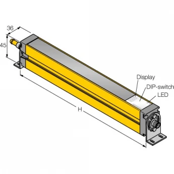 Световая завеса безопасности Каскадный приемник - SLSCR30-750Q8 - 3072427 TURCK 511509