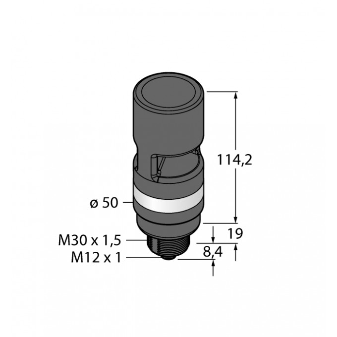 Светодиодный индикаторсигнальная колонна - TL50BLR2AOS3Q - 3085685 TURCK 512098