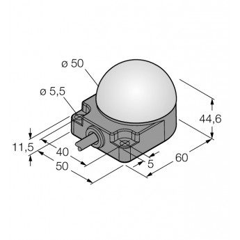 Светодиодный индикатормаяк - K50FLGRXN - 3083419 TURCK 512138