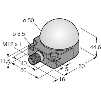 Светодиодный индикатормаяк - K50FLGXYNQ - 3083426 TURCK 512177