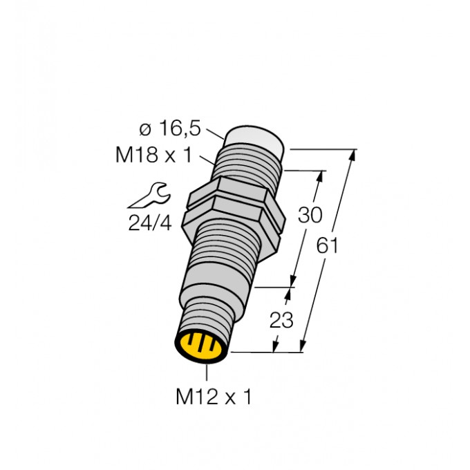 Светодиодный индикатормаяк - M18RGXPQ - 3074043 TURCK 512230