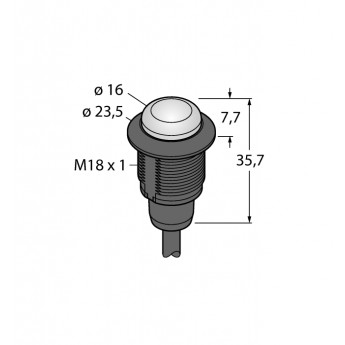 Светодиодный индикатормаяк - S18LYXXP TURCK 512259