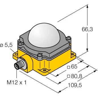 Светодиодный индикатор - K80LGRXPQ - 3079465 TURCK 512260